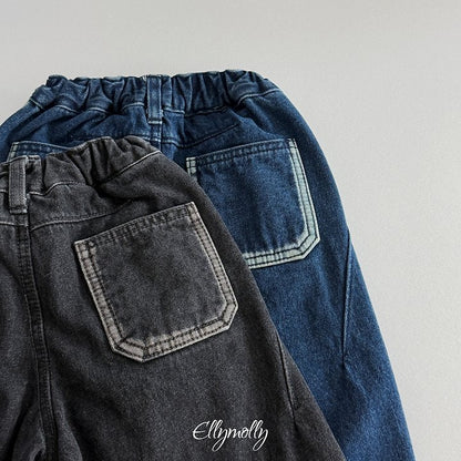 [PRE-ORDER] Line Work Denim Pants