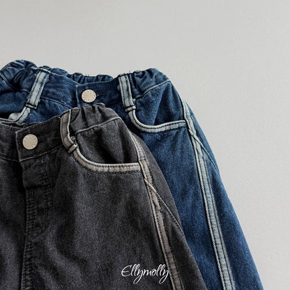 [PRE-ORDER] Line Work Denim Pants