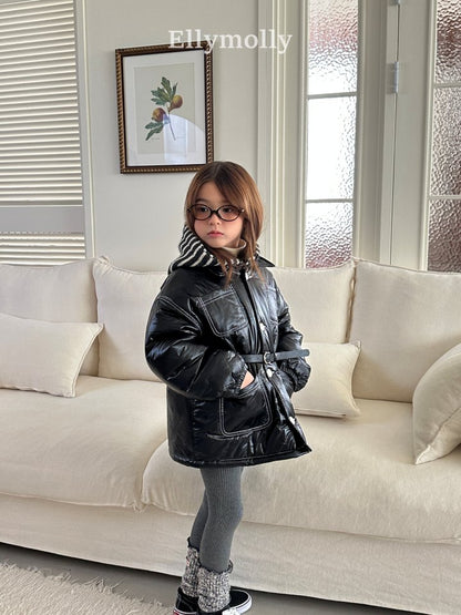 [PRE-ORDER] Wool Knit Stripe Hoodie Jacket