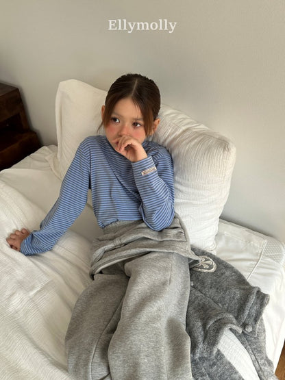 [PRE-ORDER] Mu Stripe Half Turtleneck T-Shirts