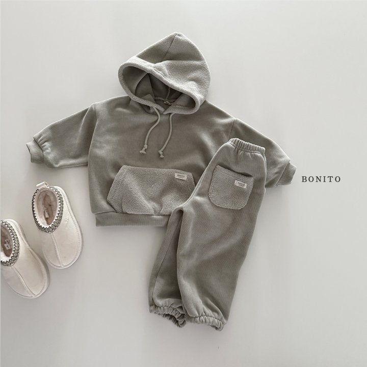 [PRE-ORDER] Soft Hoodie Top Bottom Set