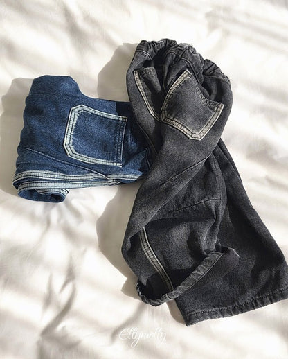 [PRE-ORDER] Line Work Denim Pants