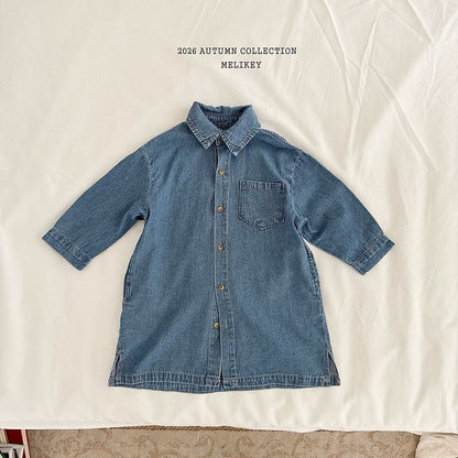 [PRE-ORDER] Denim Shirts Dress