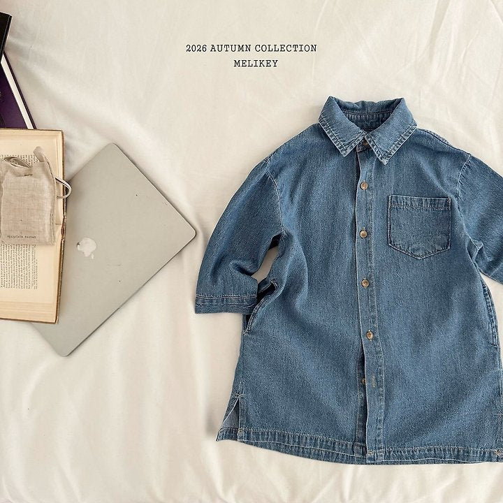 [PRE-ORDER] Denim Shirts Dress