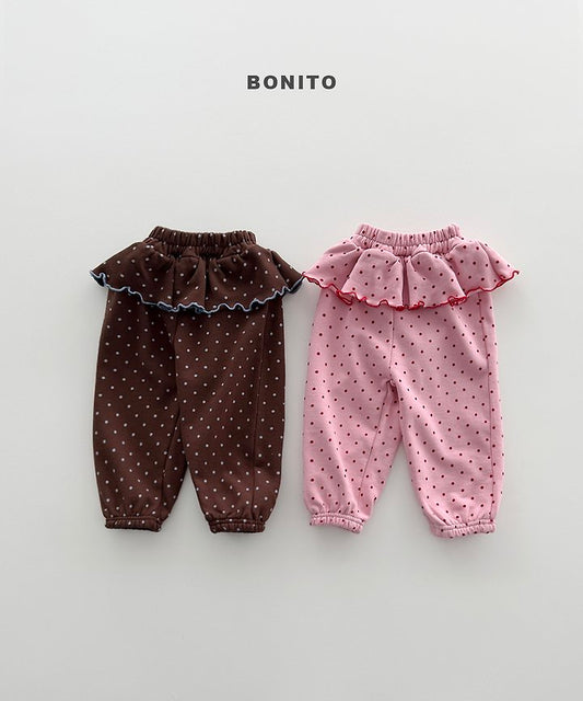 [PRE-ORDER] Dot Frill Jogger