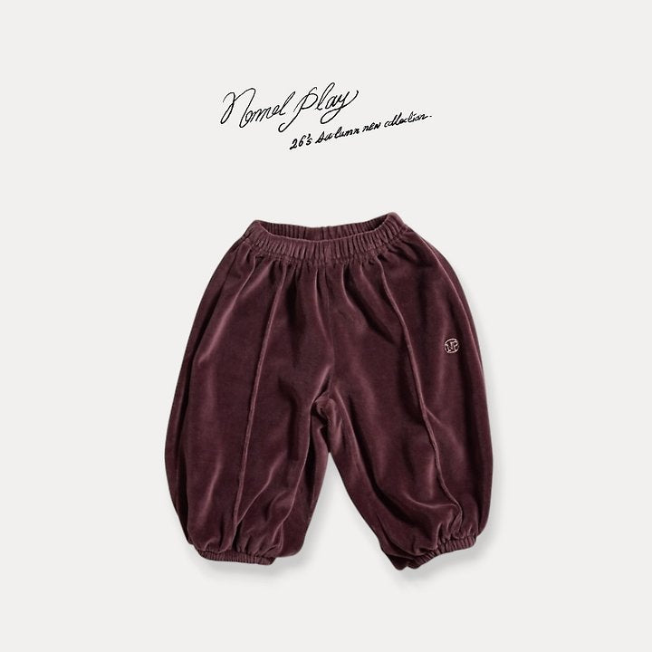 [PRE-ORDER] Velour Jogger
