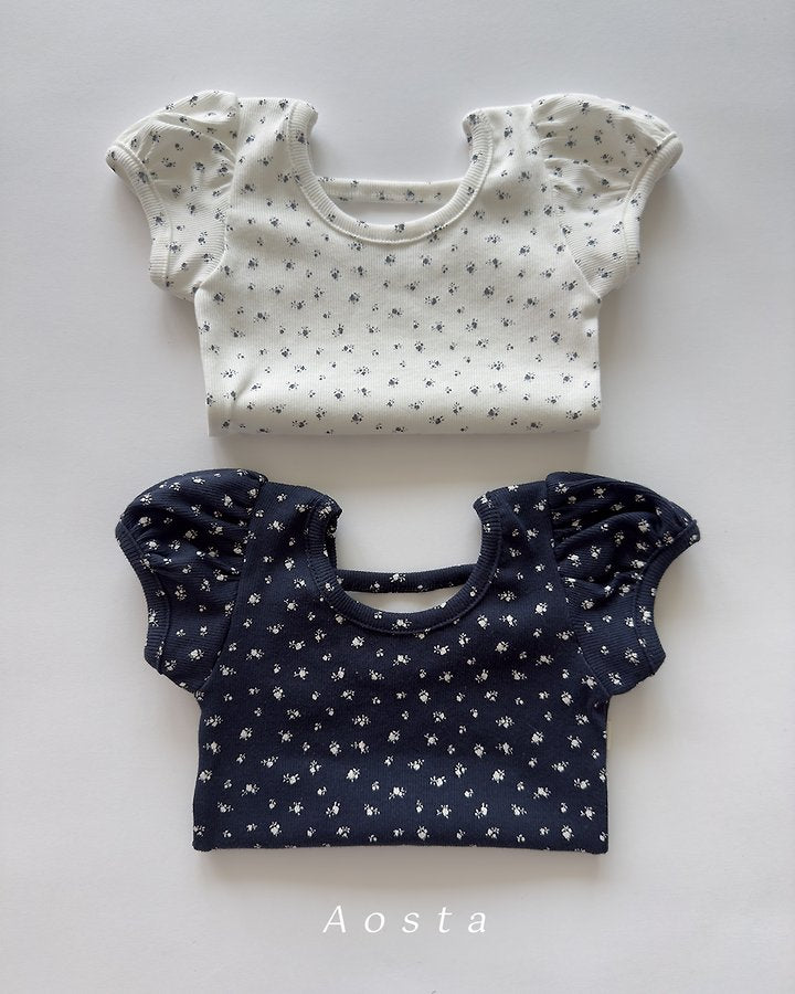 [PRE-ORDER] Open Back Puff Blouse