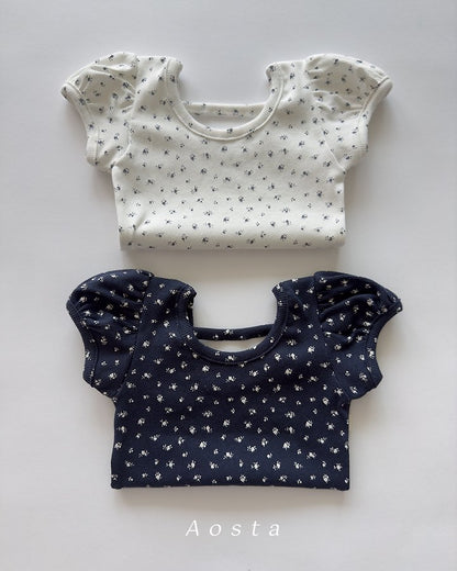 [PRE-ORDER] Open Back Puff Blouse
