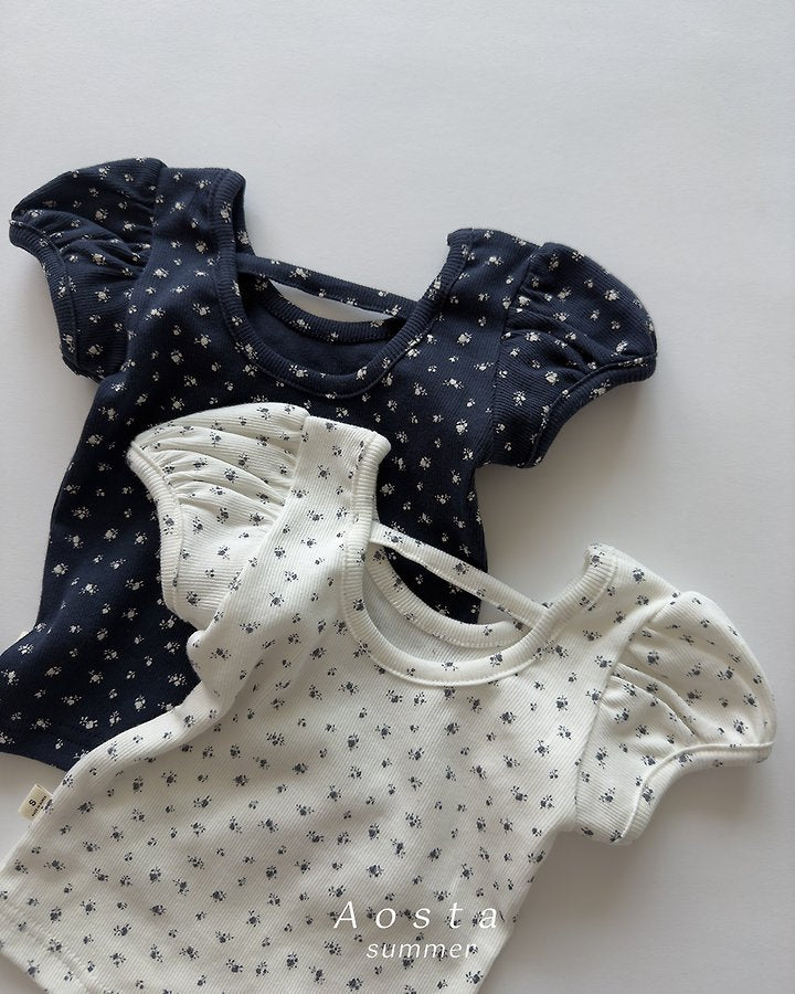 [PRE-ORDER] Open Back Puff Blouse