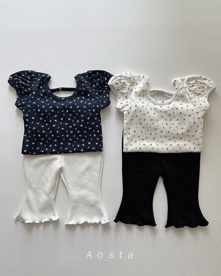 [PRE-ORDER] Open Back Puff Blouse