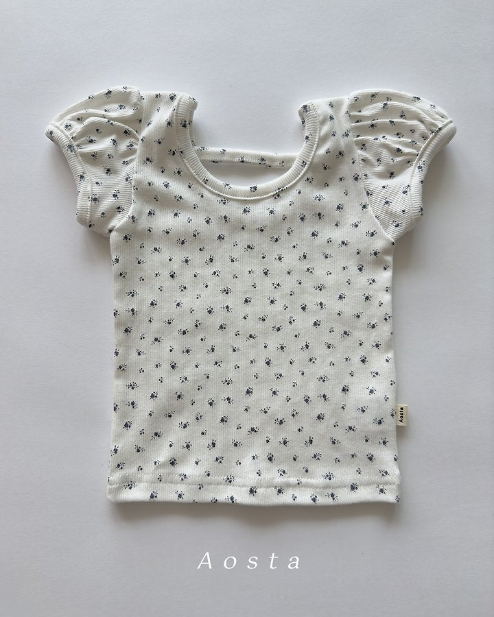 [PRE-ORDER] Open Back Puff Blouse