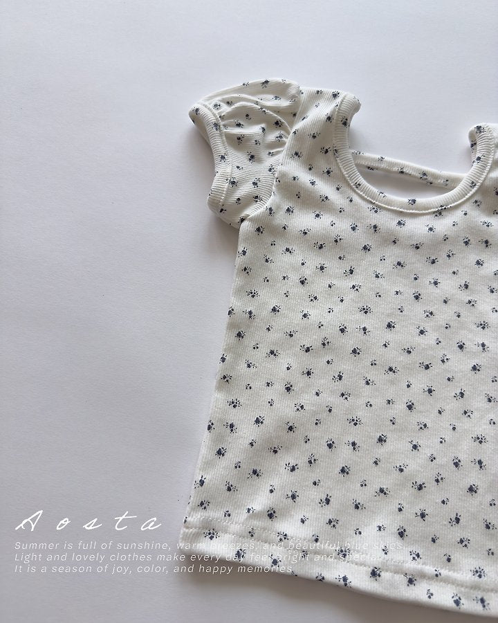 [PRE-ORDER] Open Back Puff Blouse