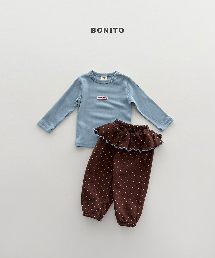 [PRE-ORDER] Dot Frill Jogger