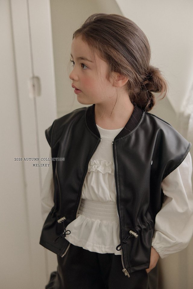 [PRE-ORDER] Faux Leather String Vest