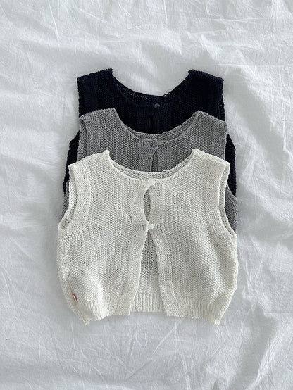 [PRE-ORDER] Button Sweater Vest