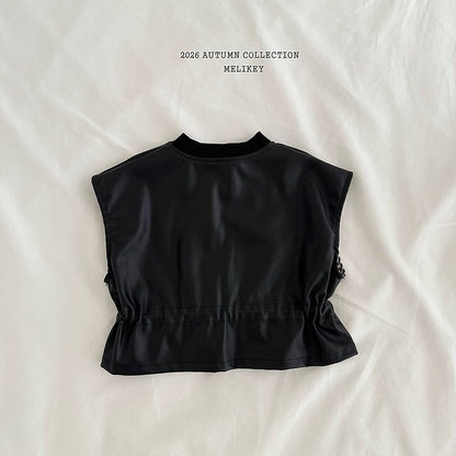 [PRE-ORDER] Faux Leather String Vest