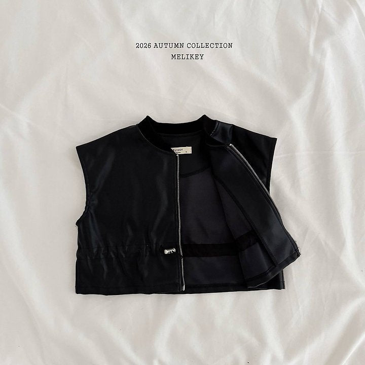[PRE-ORDER] Faux Leather String Vest