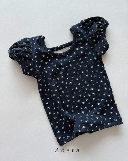 [PRE-ORDER] Open Back Puff Blouse