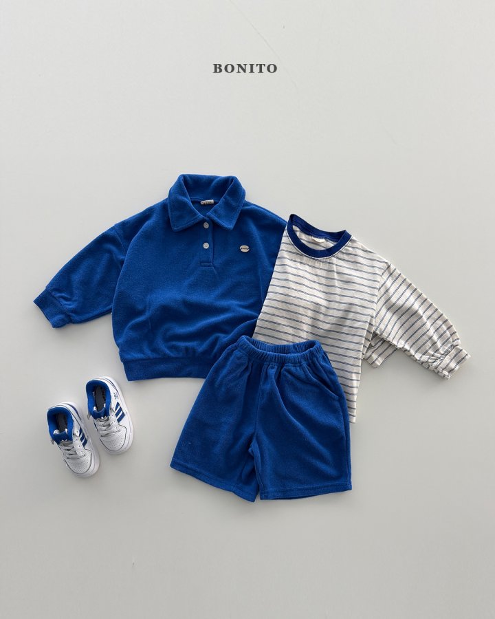 [PRE-ORDER] Terry Collar Top Bottom Set