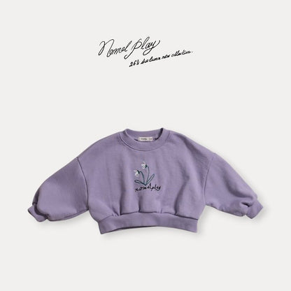 [PRE-ORDER] Two Flower Crop Sweatshirts