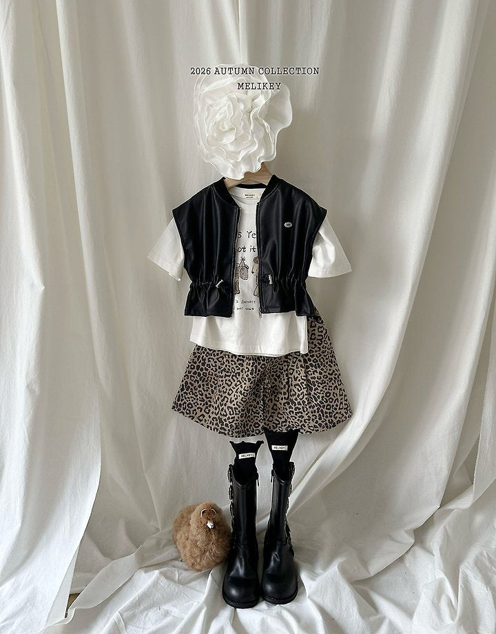 [PRE-ORDER] Faux Leather String Vest