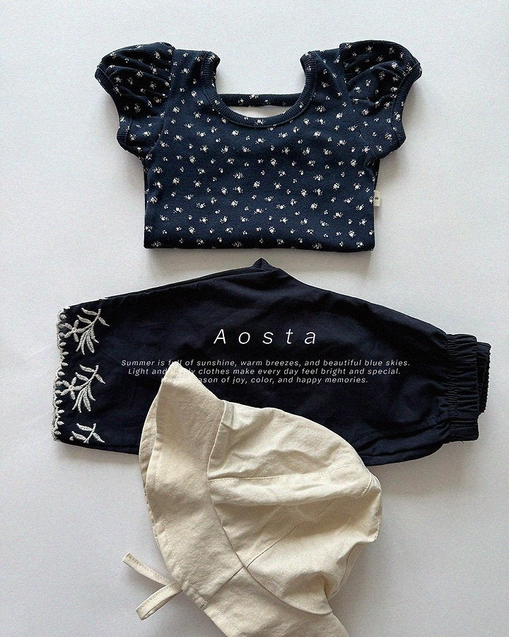 [PRE-ORDER] Open Back Puff Blouse