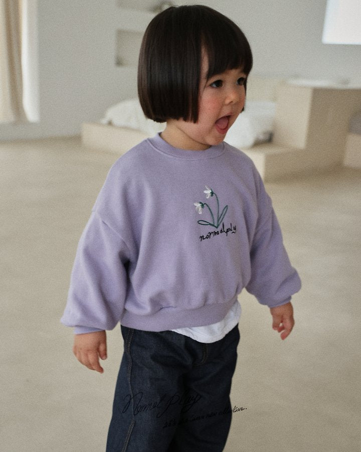[PRE-ORDER] Two Flower Crop Sweatshirts