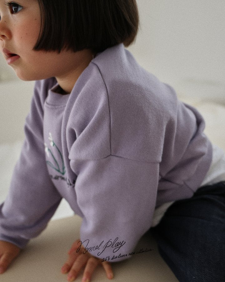 [PRE-ORDER] Two Flower Crop Sweatshirts