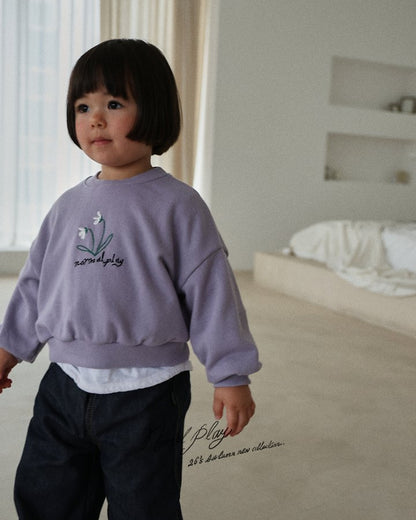 [PRE-ORDER] Two Flower Crop Sweatshirts
