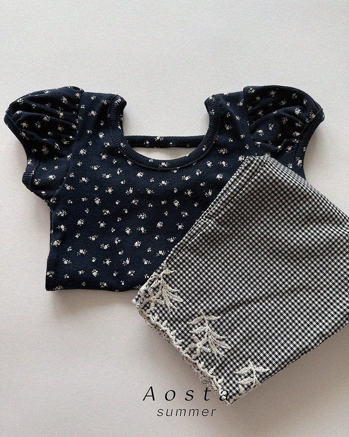 [PRE-ORDER] Open Back Puff Blouse