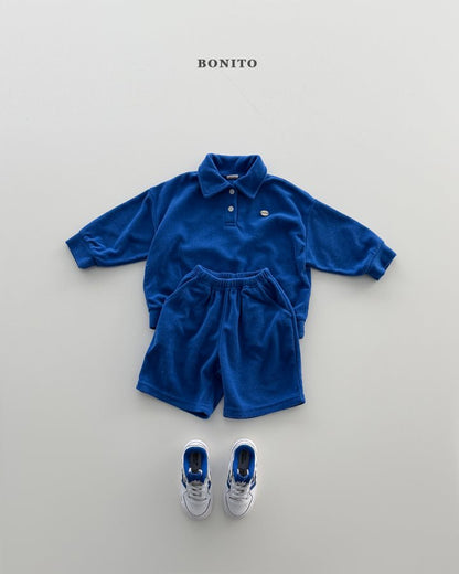 [PRE-ORDER] Terry Collar Top Bottom Set