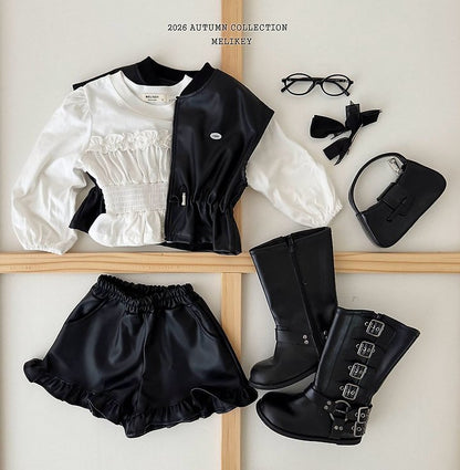 [PRE-ORDER] Faux Leather String Vest