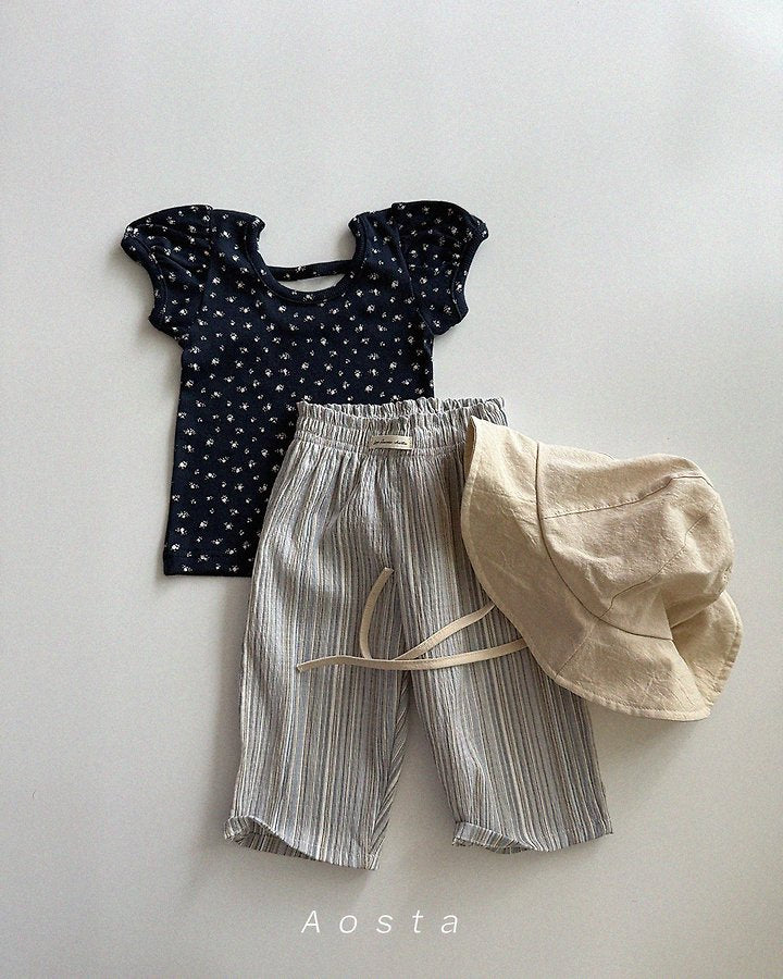 [PRE-ORDER] Open Back Puff Blouse