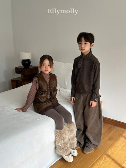 [PRE-ORDER] Mu Stripe Half Turtleneck T-Shirts