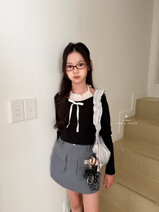 [PRE-ORDER] Shirring Ribbon T-Shirts