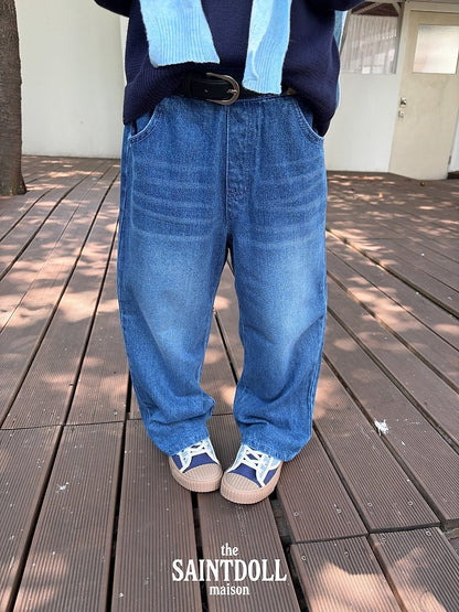 [PRE-ORDER] Masion Saint Denim Pants (Mom Couple)