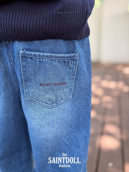 [PRE-ORDER] Masion Saint Denim Pants (Mom Couple)