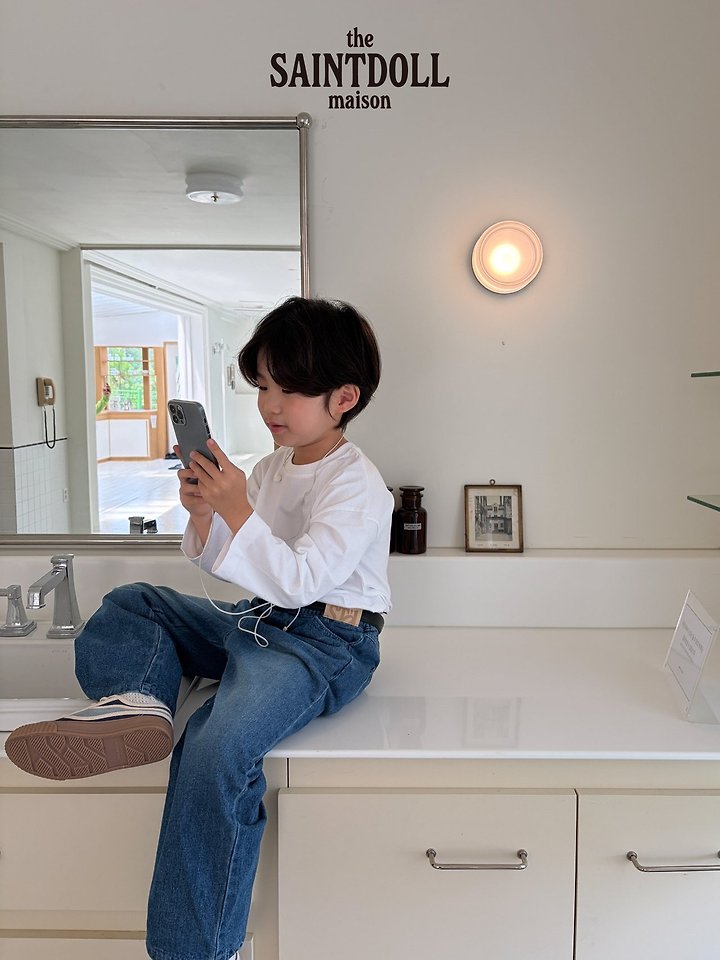 [PRE-ORDER] Masion Saint Denim Pants (Mom Couple)