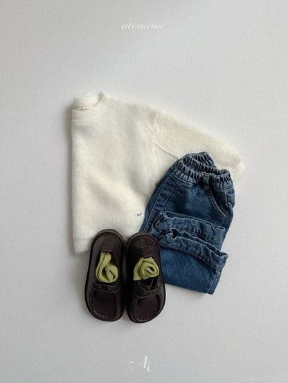 [PRE-ORDER] Half Slit Denim Pants