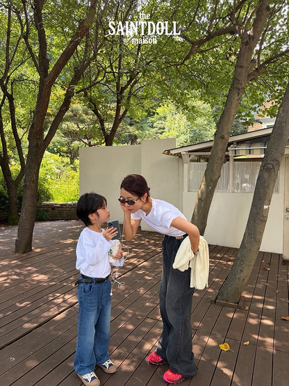 [PRE-ORDER] Masion Saint Denim Pants (Mom Couple)