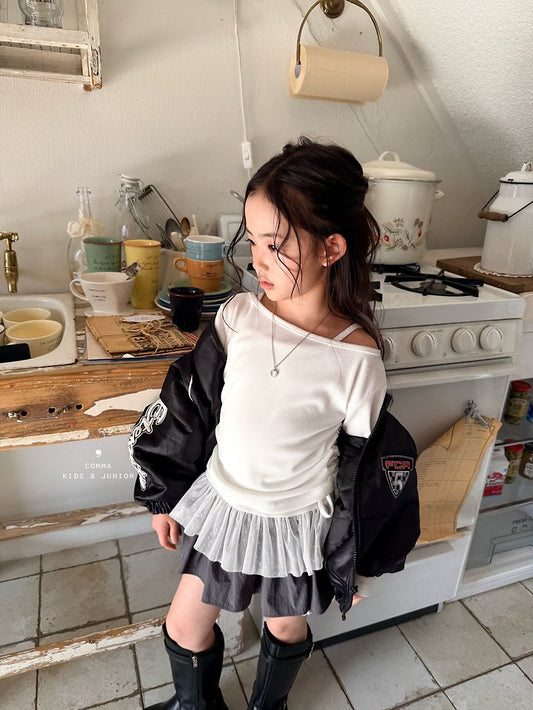 [PRE-ORDER] Mesh Frill T-Shirts