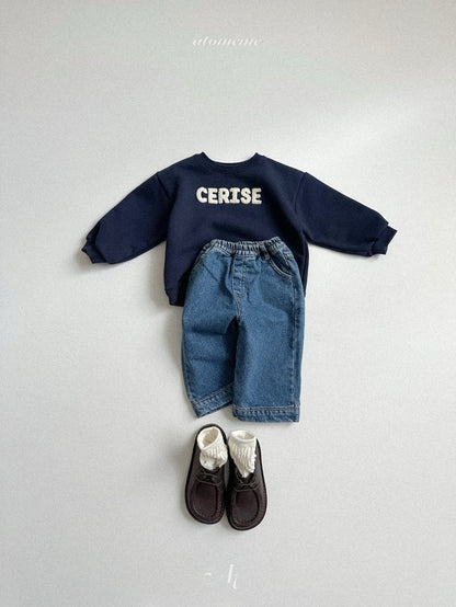 [PRE-ORDER] Half Slit Denim Pants