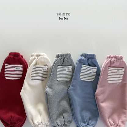 [PRE-ORDER] Stripe Back Pocket Baby Pants