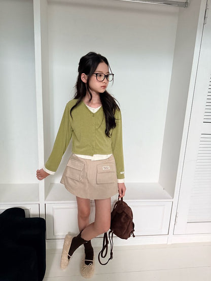 [PRE-ORDER] Color Block Cardigan