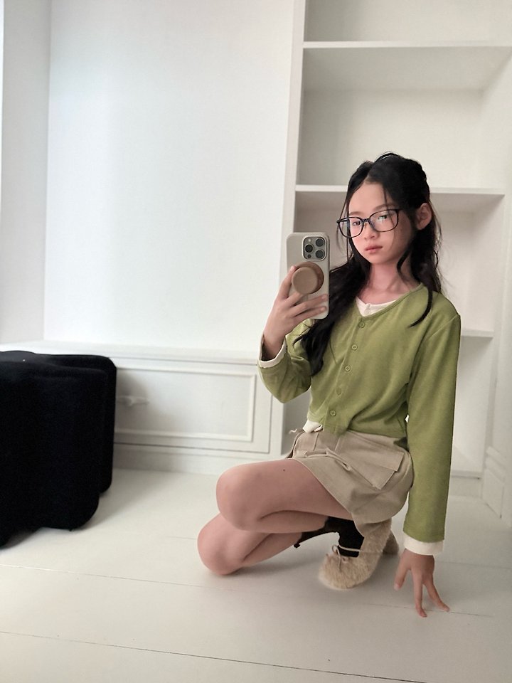[PRE-ORDER] Color Block Cardigan