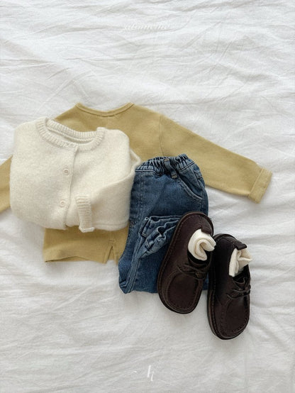 [PRE-ORDER] Half Slit Denim Pants