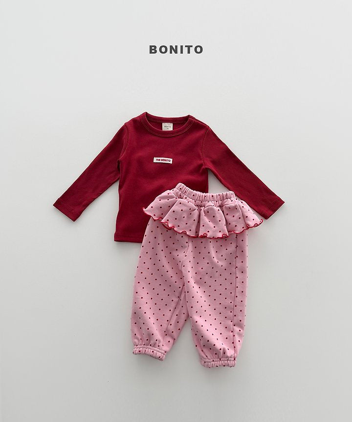 [PRE-ORDER] Dot Frill Jogger