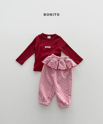 [PRE-ORDER] Dot Frill Jogger