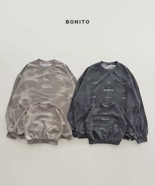 [PRE-ORDER] Fog Pigment Sweatshirts (Mom&Dad Couple)