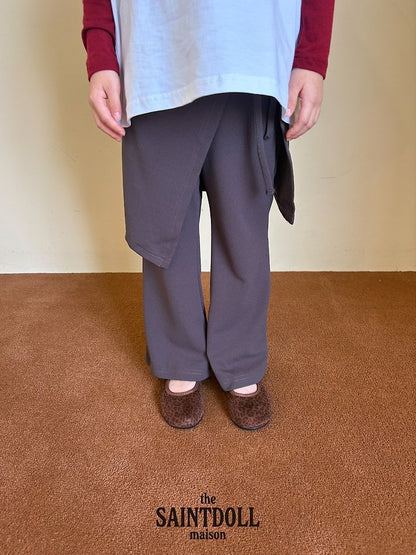 [PRE-ORDER] Wrap Boot-Cut Pants (Mom Couple)